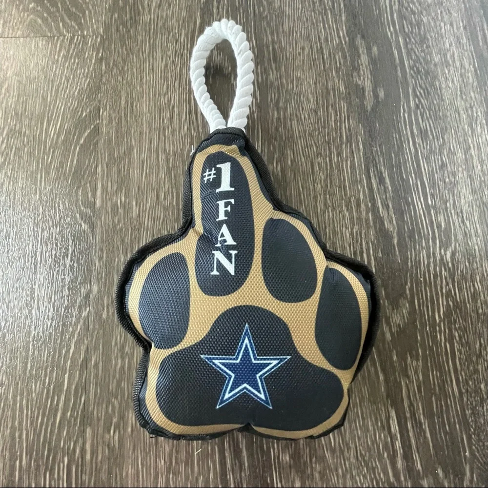 Dallas Cowboys #1 Fan Dog Toy